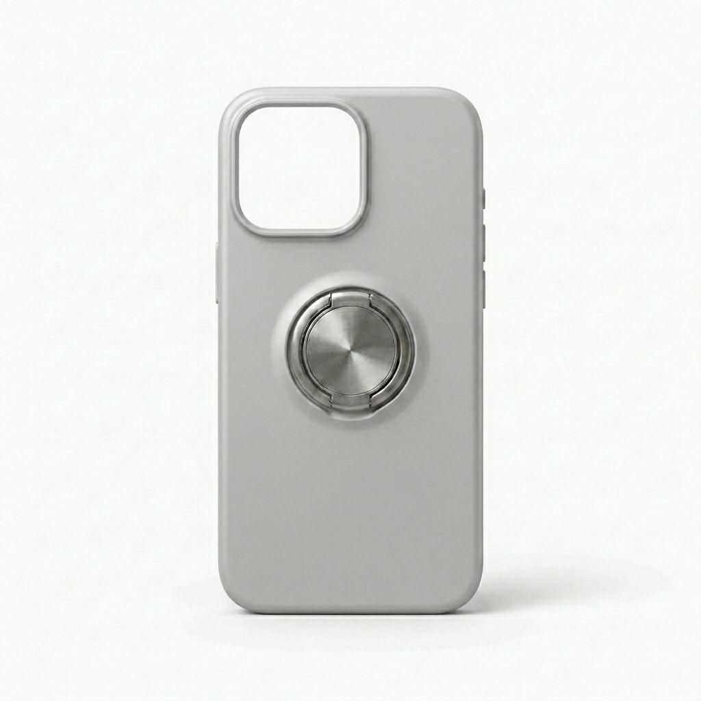 Ring Case for iPhone 15 – Silver