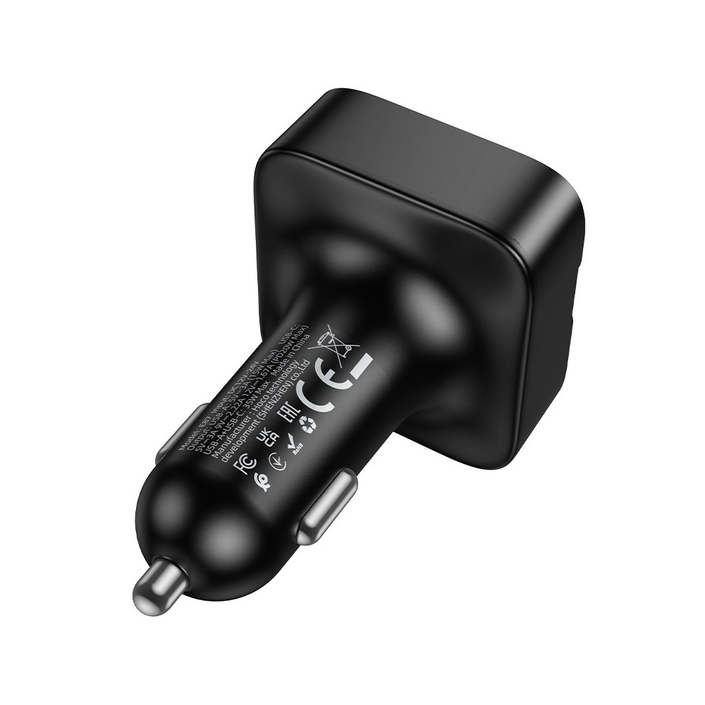 hoco-e85-35w-bluetooth-car-charger-and-transmitter-black (2)