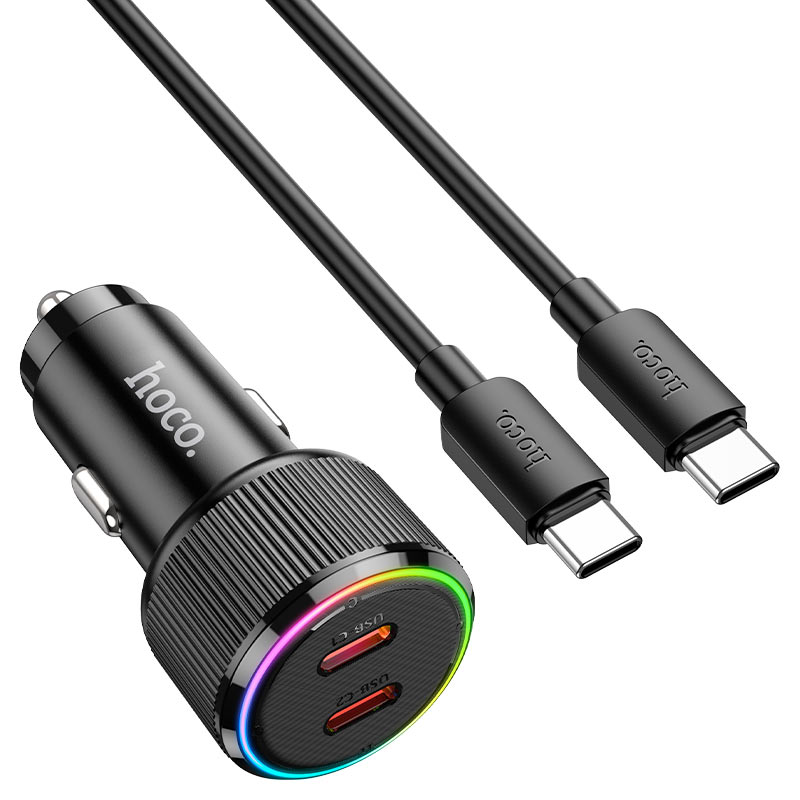 hoco-nz14b-guerrero-pd50w-2c-car-charger-set-tc-tc